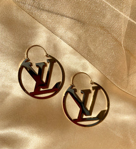 Love hoop earrings